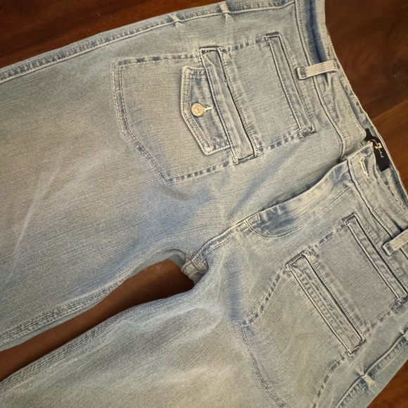 7 FOR ALL MANKIND Y2K LOW RISE JEANS - Picture 4 of 10